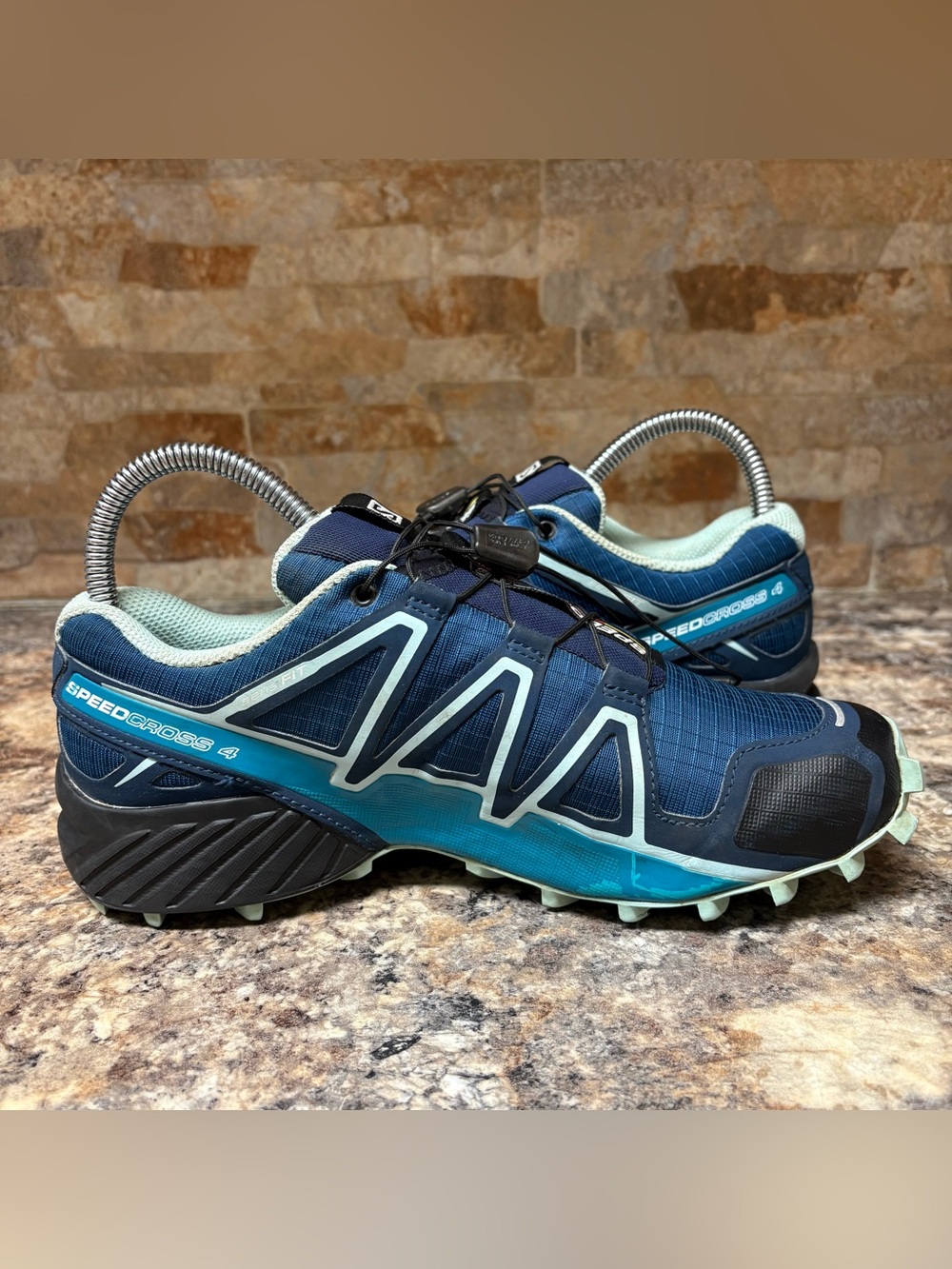 Salomon Speedcross 4 Trail Running Hiking Sneaker Size 7 - Picture 6 of 9